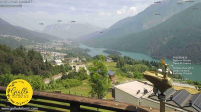 immagine della webcam nei dintorni di Calalzo di Cadore: webcam Pieve di Cadore