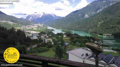 immagine della webcam nei dintorni di Pianaz: webcam Pieve di Cadore