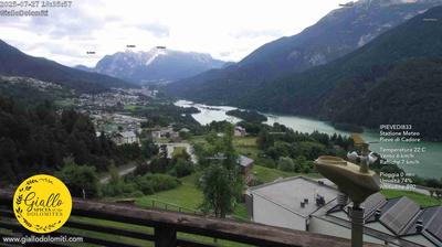 immagine della webcam nei dintorni di Auronzo di Cadore: webcam Pieve di Cadore