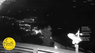 immagine della webcam nei dintorni di Vodo Cadore: webcam Pieve di Cadore