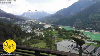 immagine della webcam nei dintorni di Auronzo di Cadore: webcam Pieve di Cadore