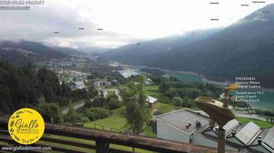 immagine della webcam nei dintorni di Lorenzago di Cadore: webcam Pieve di Cadore
