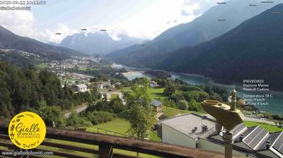 immagine della webcam nei dintorni di Comelico Superiore: webcam Pieve di Cadore