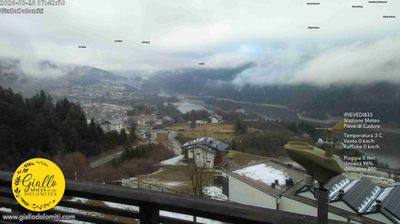 immagine della webcam nei dintorni di Comelico Superiore: webcam Pieve di Cadore
