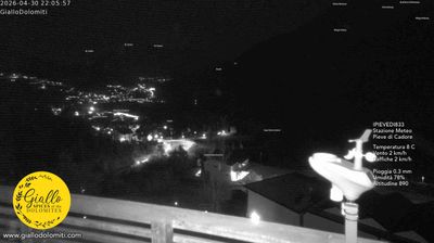 immagine della webcam nei dintorni di Lorenzago di Cadore: webcam Pieve di Cadore