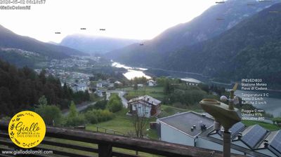immagine della webcam nei dintorni di Auronzo di Cadore: webcam Pieve di Cadore