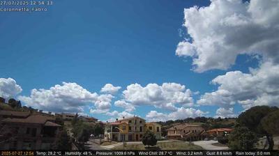 immagine della webcam nei dintorni di Castiglione del Lago: webcam Fabro