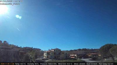 immagine della webcam nei dintorni di Bolsena: webcam Fabro