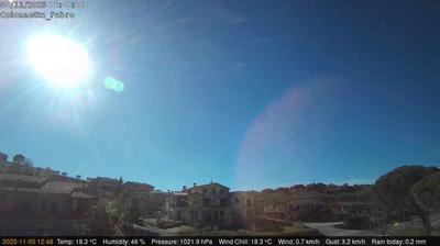 immagine della webcam nei dintorni di Bolsena: webcam Fabro