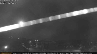 immagine della webcam nei dintorni di Castell'Azzara: webcam Fabro