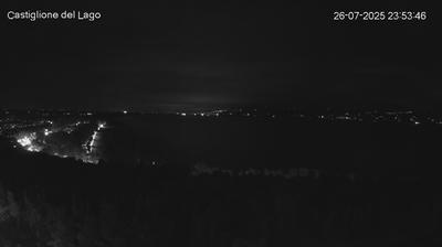 immagine della webcam nei dintorni di Cortona: webcam Castiglione del Lago
