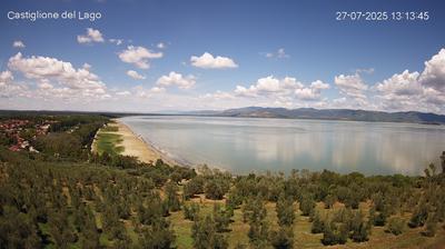 immagine della webcam nei dintorni di Panicale: webcam Castiglione del Lago