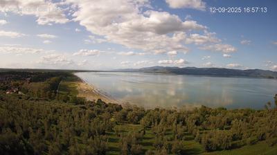 immagine della webcam nei dintorni di Castiglion Fiorentino: webcam Castiglione del Lago