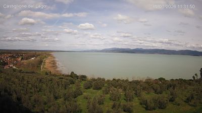 immagine della webcam nei dintorni di Cortona: webcam Castiglione del Lago