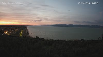 immagine della webcam nei dintorni di Passignano sul Trasimeno: webcam Castiglione del Lago