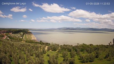 immagine della webcam nei dintorni di Sarteano: webcam Castiglione del Lago