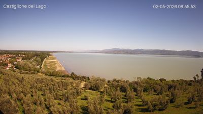 immagine della webcam nei dintorni di Cortona: webcam Castiglione del Lago
