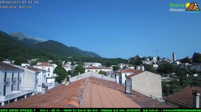 immagine della webcam nei dintorni di Ofena: webcam Gagliano Aterno