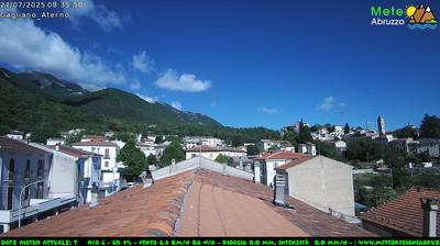 immagine della webcam nei dintorni di Sulmona: webcam Gagliano Aterno