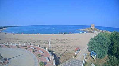 immagine della webcam nei dintorni di Seui: webcam Bari Sardo