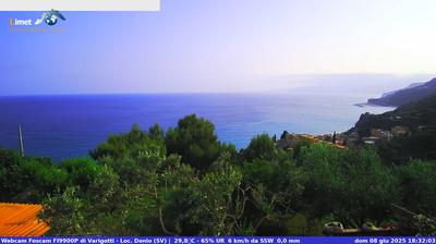immagine della webcam nei dintorni di Savona: webcam Varigotti