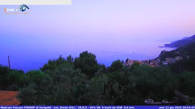 immagine della webcam nei dintorni di Altare: webcam Varigotti