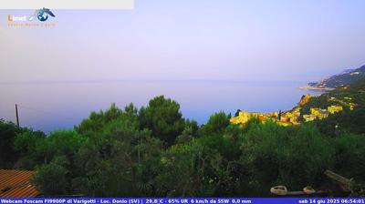 immagine della webcam nei dintorni di Altare: webcam Varigotti