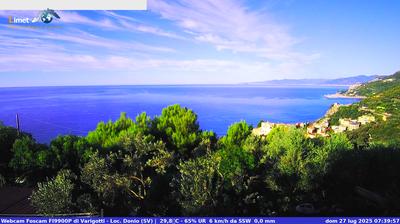 immagine della webcam nei dintorni di Savona: webcam Varigotti