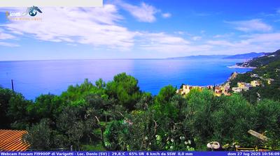 immagine della webcam nei dintorni di Finale Ligure: webcam Varigotti