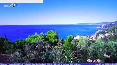 immagine della webcam nei dintorni di Albisola Superiore: webcam Varigotti