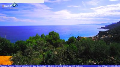 immagine della webcam nei dintorni di Borghetto Santo Spirito: webcam Varigotti