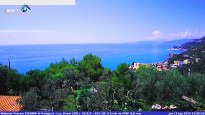 immagine della webcam nei dintorni di Altare: webcam Varigotti