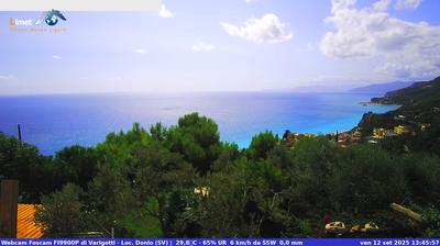immagine della webcam nei dintorni di Borgio Verezzi: webcam Varigotti