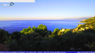 immagine della webcam nei dintorni di Loano: webcam Varigotti