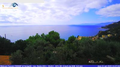 immagine della webcam nei dintorni di Altare: webcam Varigotti