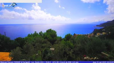 immagine della webcam nei dintorni di Bergeggi: webcam Varigotti