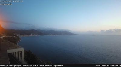 immagine della webcam nei dintorni di Laigueglia: webcam Marina Di Andora