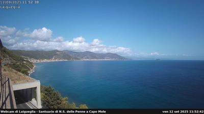 immagine della webcam nei dintorni di Chiusanico: webcam Marina Di Andora