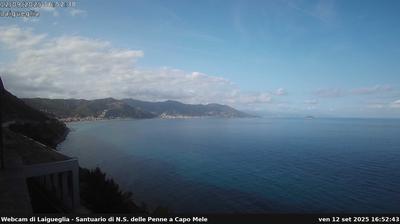 immagine della webcam nei dintorni di Costa D'Oneglia: webcam Marina Di Andora