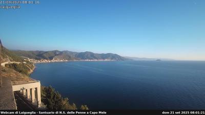 immagine della webcam nei dintorni di Diano Marina: webcam Marina Di Andora