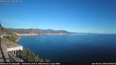immagine della webcam nei dintorni di Ceriale: webcam Marina Di Andora