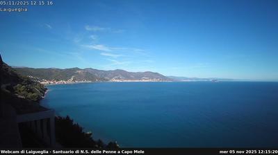 immagine della webcam nei dintorni di Imperia: webcam Marina Di Andora