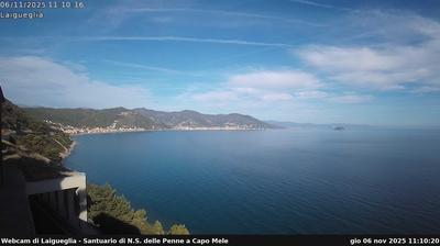 immagine della webcam nei dintorni di Albenga: webcam Marina Di Andora