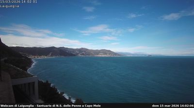immagine della webcam nei dintorni di San Bartolomeo al Mare: webcam Marina Di Andora
