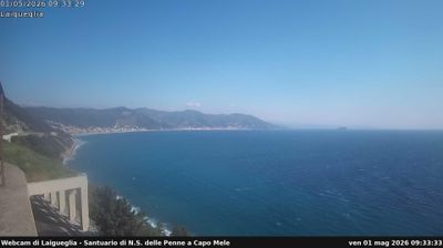 immagine della webcam nei dintorni di Oneglia: webcam Andora