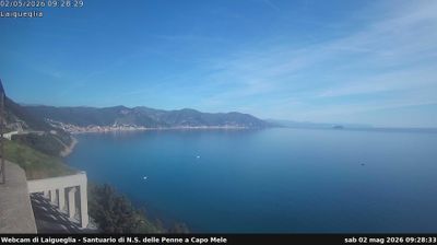 immagine della webcam nei dintorni di Borghetto d'Arroscia: webcam Andora