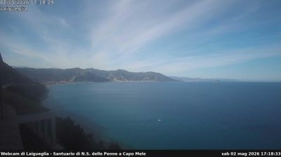 immagine della webcam nei dintorni di Aquila di Arroscia: webcam Andora