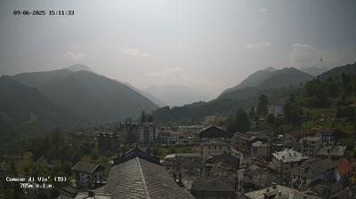 immagine della webcam nei dintorni di Forno Alpi Graie: webcam Viù
