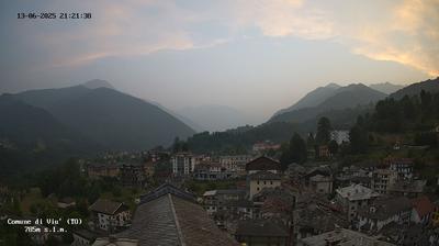 immagine della webcam nei dintorni di Ala di Stura: webcam Viù