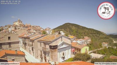 immagine della webcam nei dintorni di Acquaviva d'Isernia: webcam Schiavi di Abruzzo